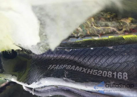 2017 Ford Mustang V6 from USA, damaged, VIN 1FA6P8AMXH5208168